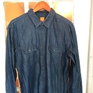 Hugo Boss Denim Long Sleeve Shirt
